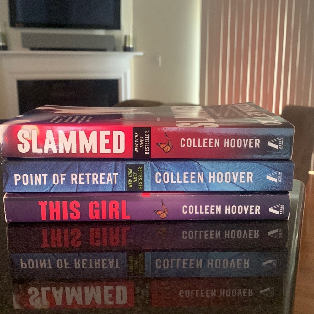 Colleen Hoover Slammed book series.